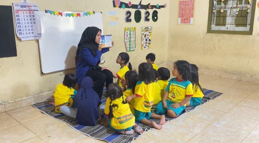 Dukung SDGs 4, Mahasiswa PK UNY LaksanakanRead Aloud “Kecerdikan Menumbuhkan Kebaikan” di TK Rumahku Tumbuh